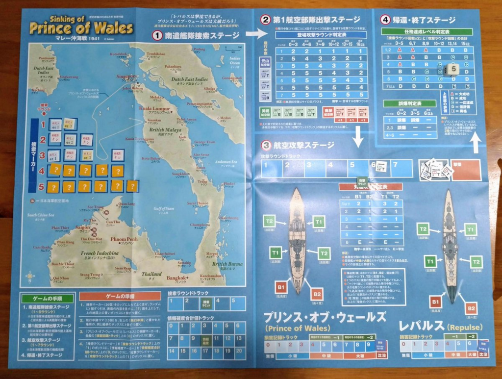 第二段作戦 日米空母決戦 マレー沖海戦のレビュー By だいすけ ボードゲーム情報