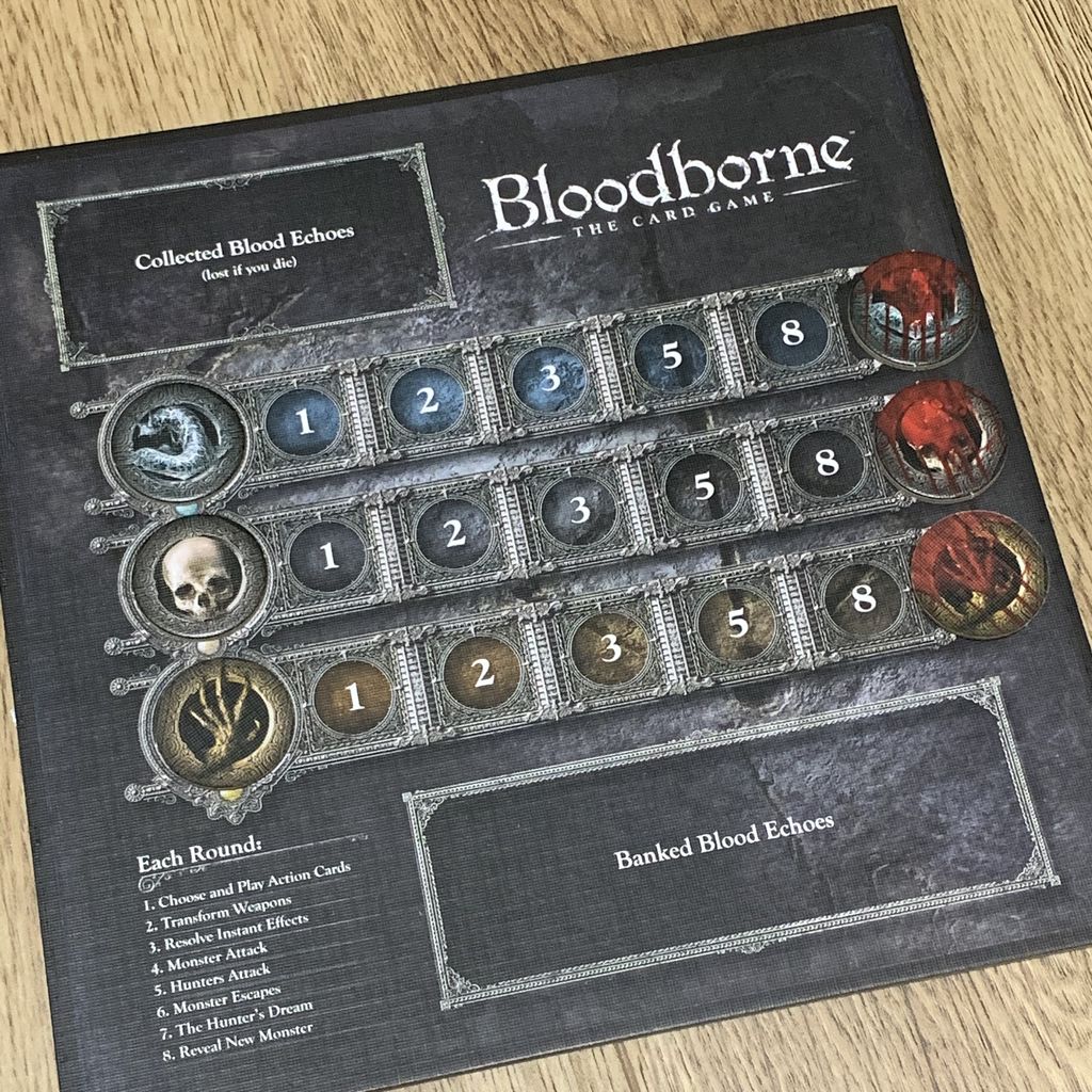 ボードゲーム　ブラッドボーン Bloodborne カードゲーム本体+拡張セット ブラッドボーン：カードゲームのルール/インスト by メガネの