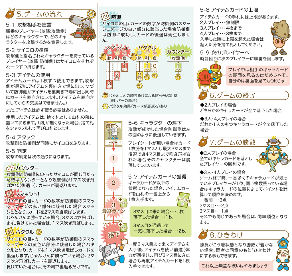 パタクルダイススマッシュ取扱説明書