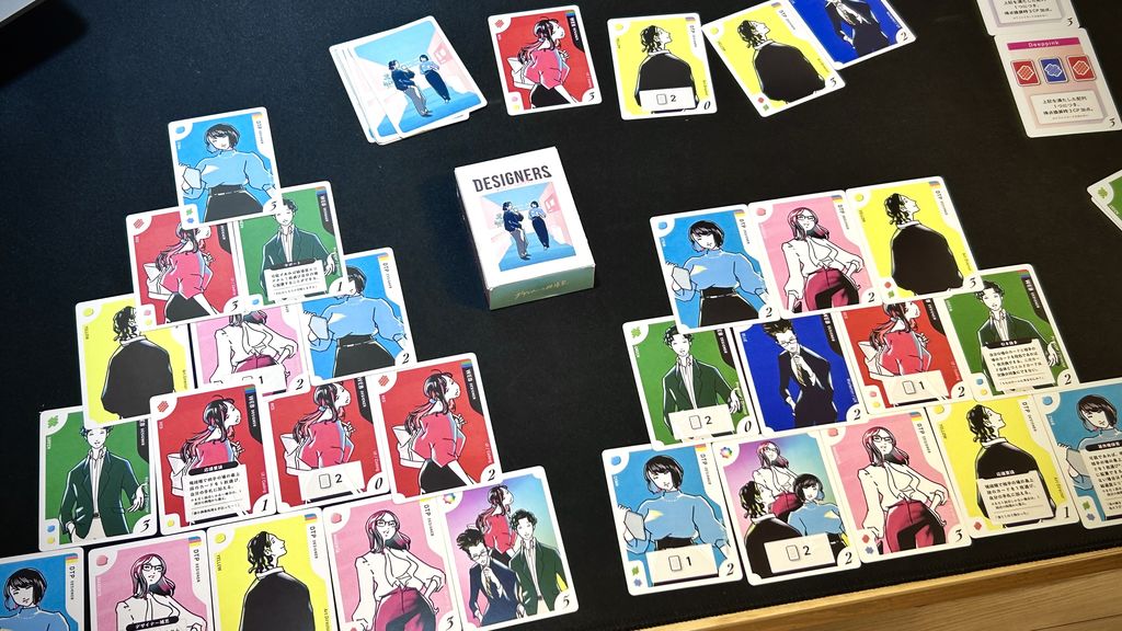 DESIGNERS ～デザイナーの給湯室～のリプレイ日記｜プレイレポートNo.47415｜ボードゲーム情報