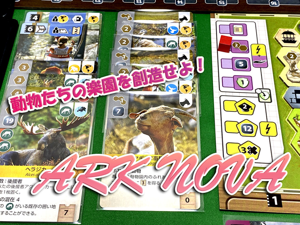 アーク・ノヴァ 新たなる方舟 日本語版｜ボードゲーム通販