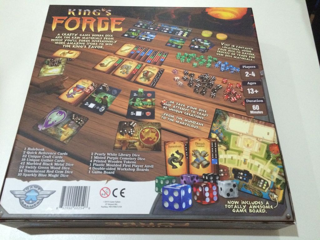 キングスフォージ　和訳ルールあり ボードゲーム Lucky Sunday Board Games — キングスフォージ (King's Forge) +