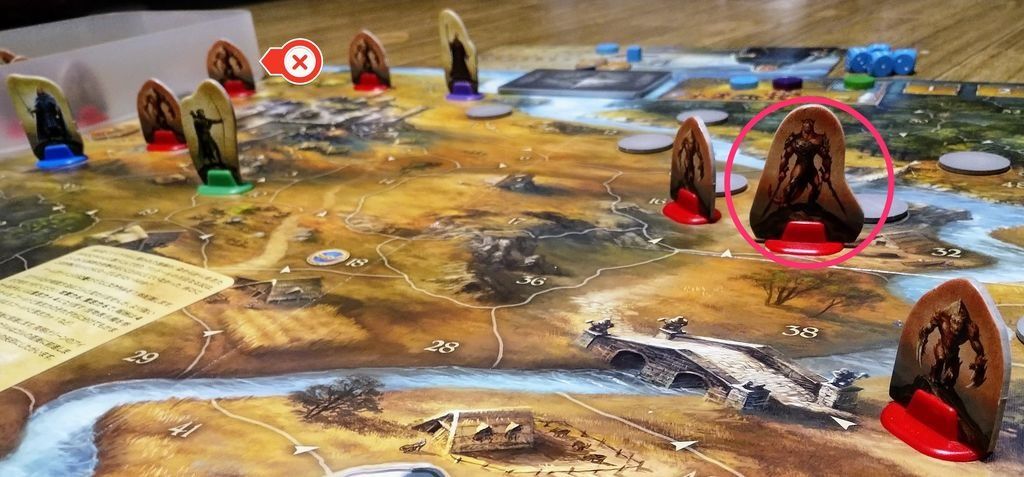 後半 2 日目の位置