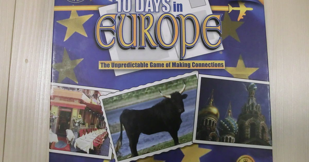 ボードゲーム 10デイズ・イン・ヨーロッパ (10 Days in Europe