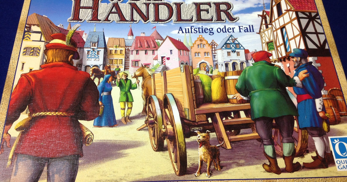 中世の商人 ディ・ハンドラー 未使用品 和訳付き ボードゲーム
