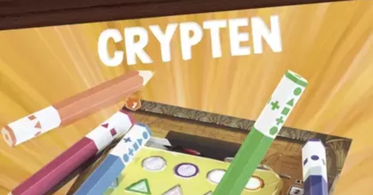 ピックアペン：クリプトの画像（Pick a Pen: Crypten）【ボードゲーム情報】