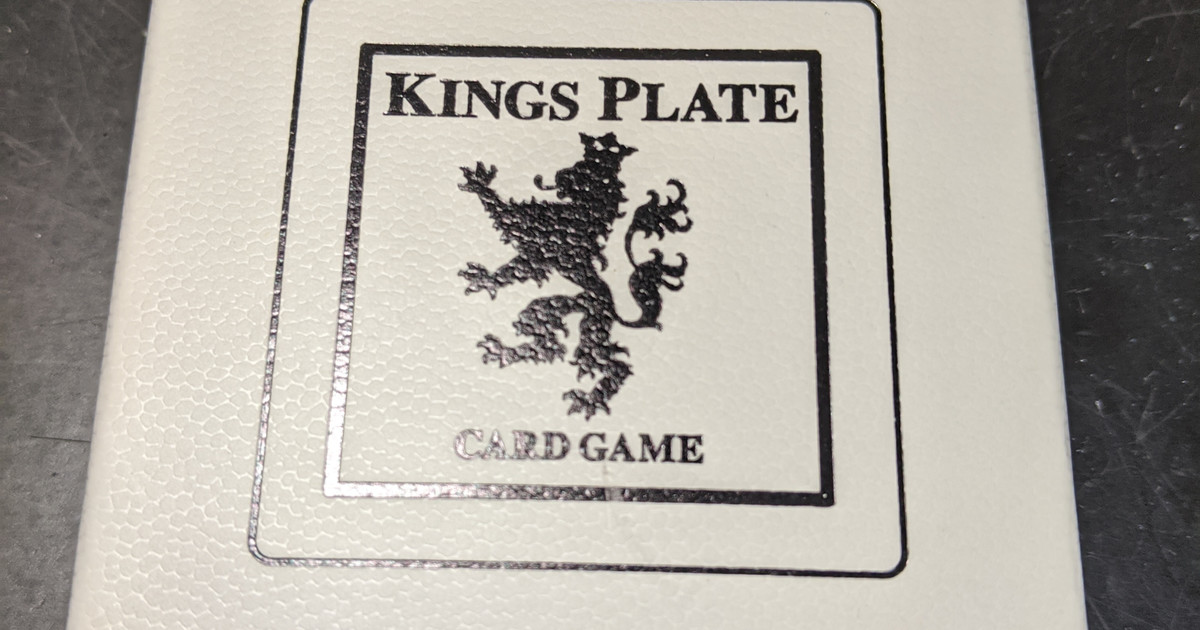 キングスプレート カードゲーム シリーズ1の画像（KINGS PLATE CARD GAME SERIES Ⅰ）【ボードゲーム情報】