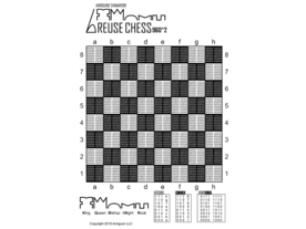 しなり折り リユース チェス 960^2 / リリリチェスの画像