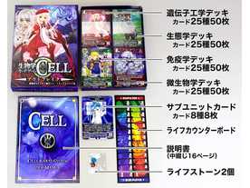 生物学カードゲーム CELL -アウトブレイク-の画像