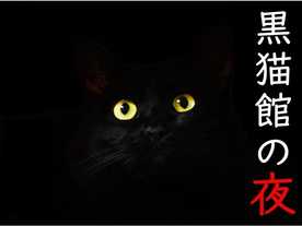 黒猫館の夜の画像