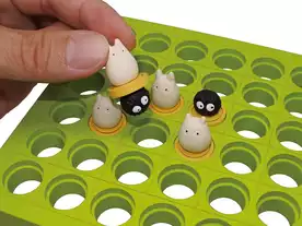 となりのトトロ トトロとクロスケのリバーシゲームの画像
