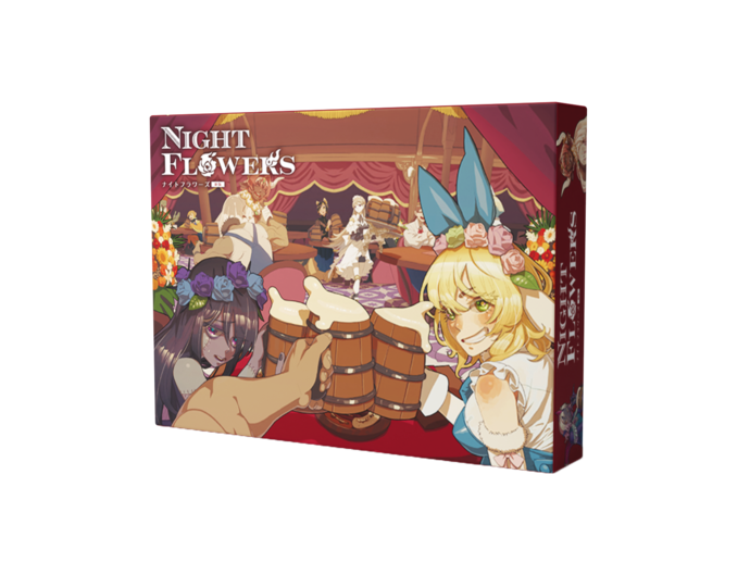 New　Flowers:　-新版-（Night　ナイトフラワーズ　edition）｜ボードゲーム情報