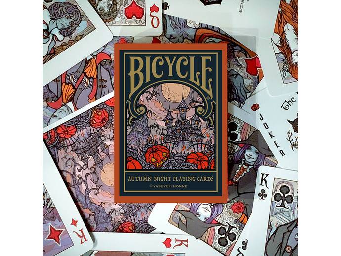 Bicycle Autumn Night Playing Cards
