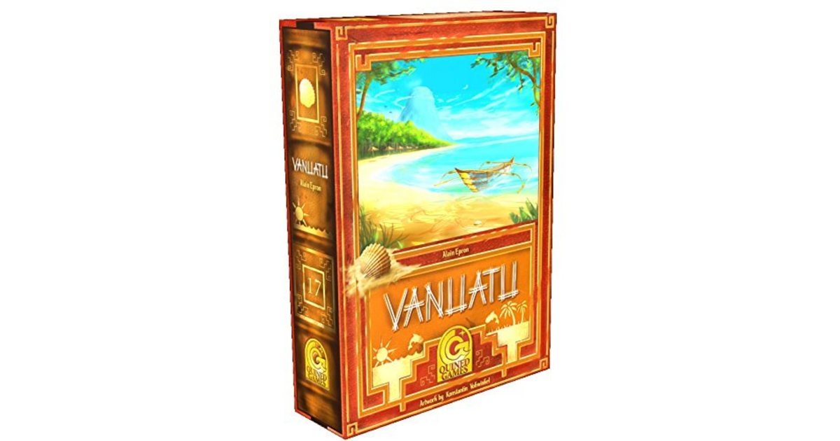 新品、未開封】ボードゲーム バヌアツ 第2版 (Vanuatu) 日本語訳付き-