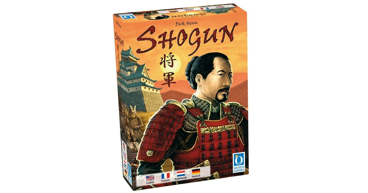 ボードゲーム　将軍 多言語版 (Shogun) ボドゲ紹介】将軍/Shogun ～読み合いを制し、目指せ天下統一