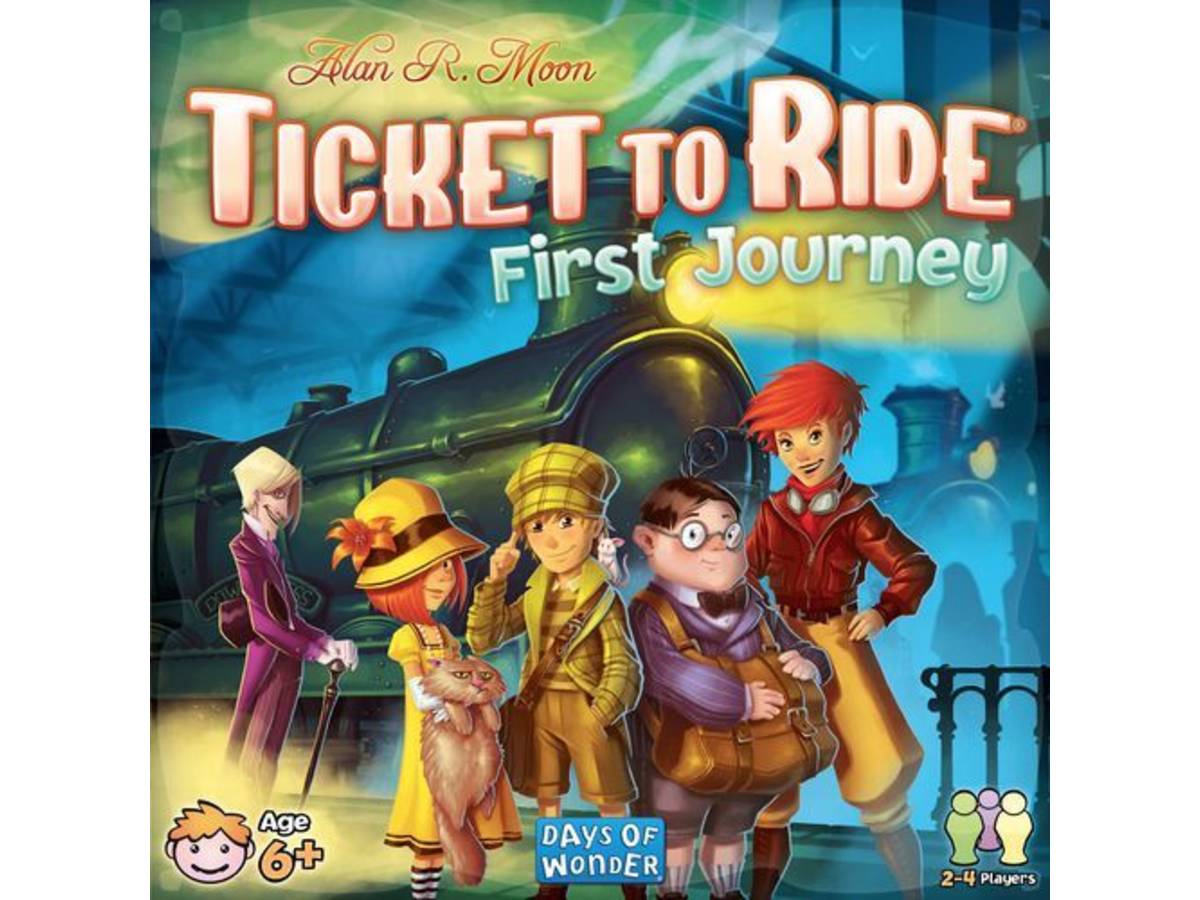 チケットトゥライド：ファーストジャーニー（Ticket to Ride: First Journey (U.S.)）の画像 #42701 まつながさん
