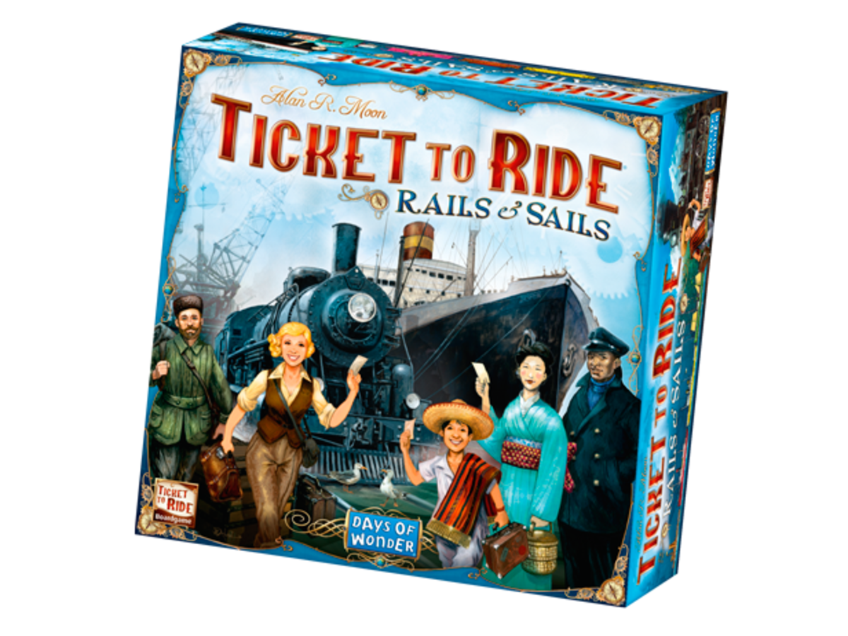 チケットトゥライド：レイル＆セイル（Ticket to Ride: Rails & Sails）の画像 #33089 ボドゲーマ運営事務局さん