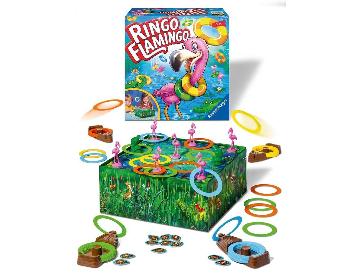 リングオー・フラミンゴ / フラミンゴの輪投げゲーム（Ring-O Flamingo）の画像 #36351 ボドゲーマ運営事務局さん
