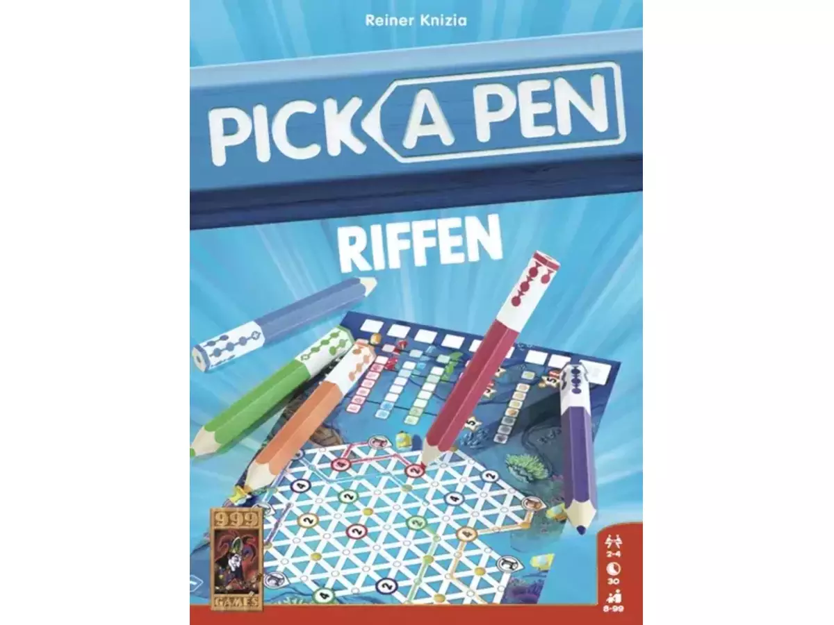 ピックアペン：リーフ（Pick a Pen: Riffen）の画像 #85418 ボドゲーマ事務局2さん