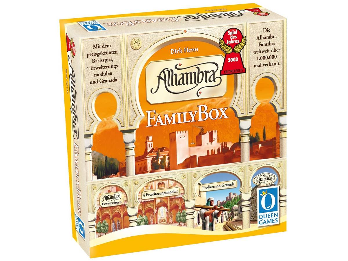 アルハンブラ：ファミリーボックス（Alhambra: Family Box）の画像 #38201 まつながさん