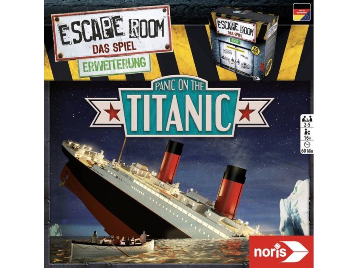エスケープルーム：ザ・ゲーム パニック・オン・ザ・タイタニック（拡張）（Escape Room: The Game – Panic on the Titanic）の画像 #64416 まつながさん