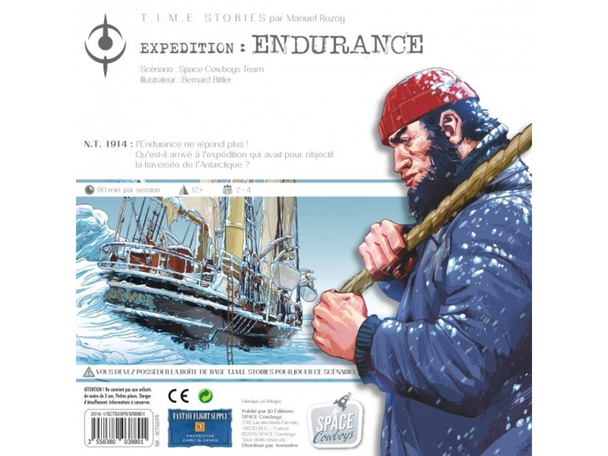 タイムストーリーズ：エンデュアランス号の航海（拡張）（T.I.M.E Stories: Expedition – Endurance）の画像 #35579 ボドゲーマ運営事務局さん