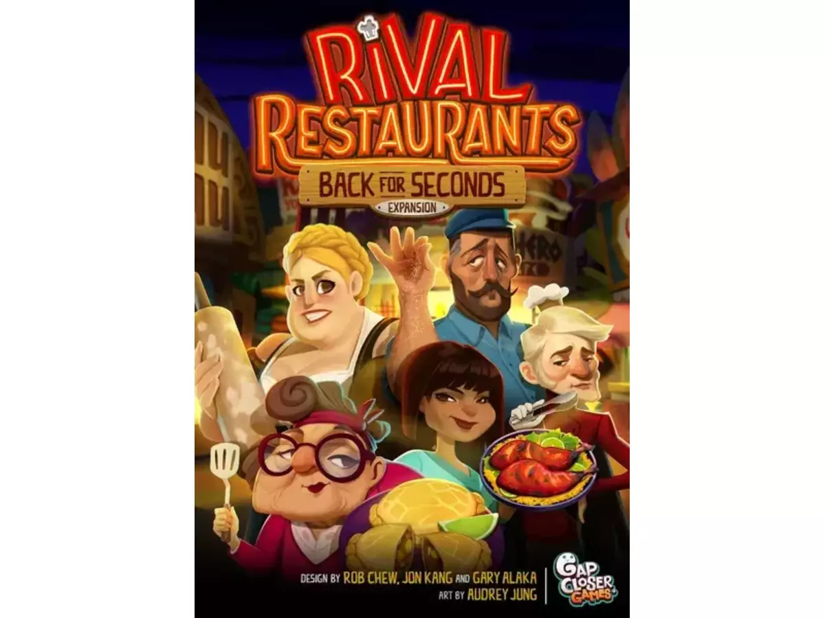 ライバルレストラン：バック・フォー・セカンド（Rival Restaurants: Back for Seconds）の画像 #85507 ボドゲーマ事務局2さん