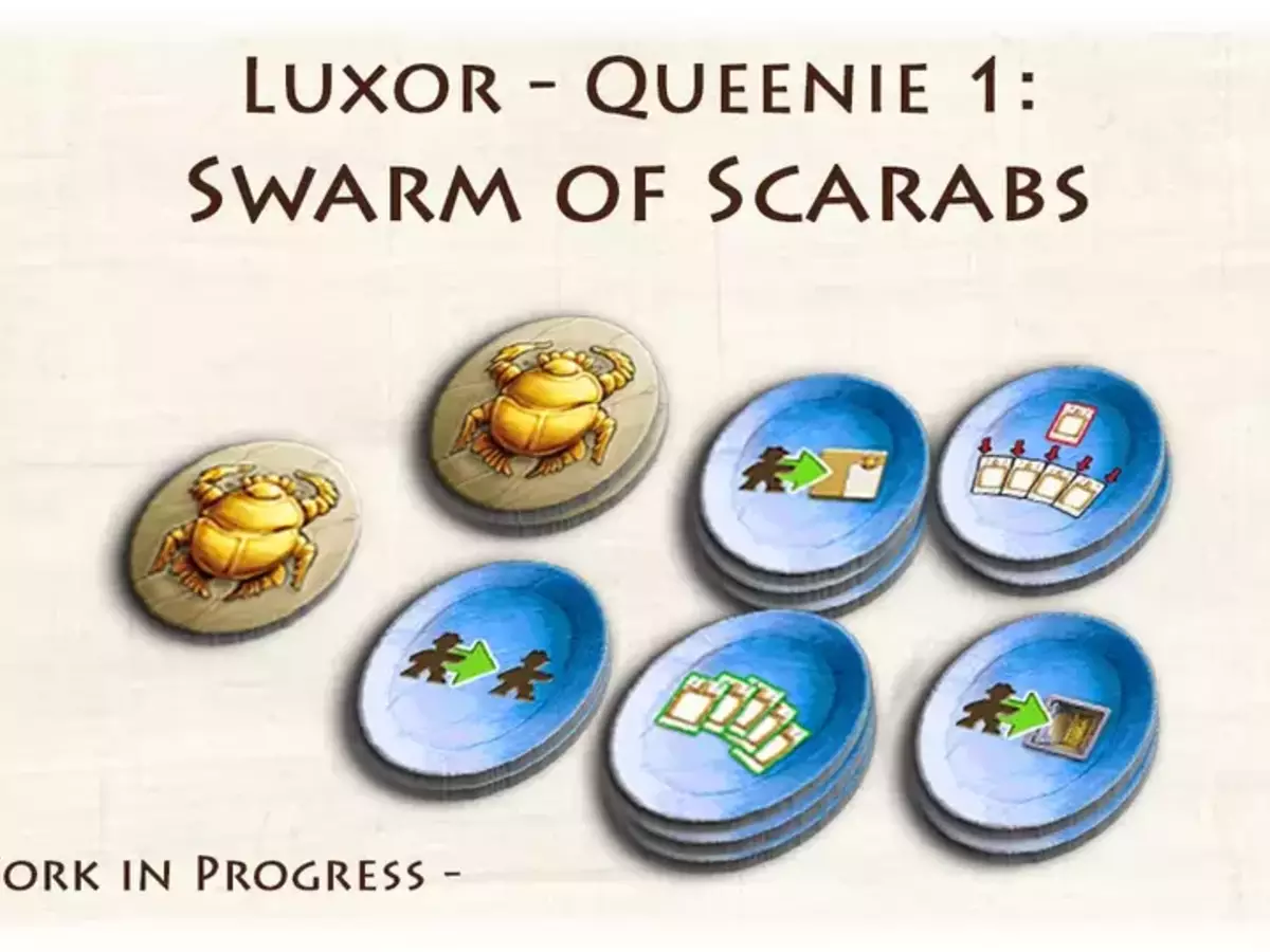 ルクソール：クイニー拡張1：スカラベの群れ（Luxor: Queenie 1 – Swarm of Scarabs）の画像 #77308 コリさん