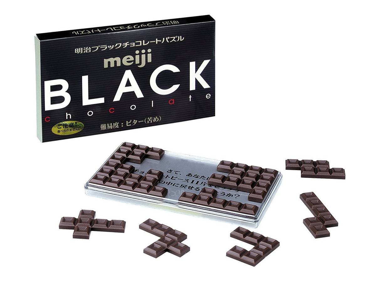 明治ブラックチョコレートパズル（Meiji Black Chocolate Puzzle）の画像 #36218 ボドゲーマ運営事務局さん
