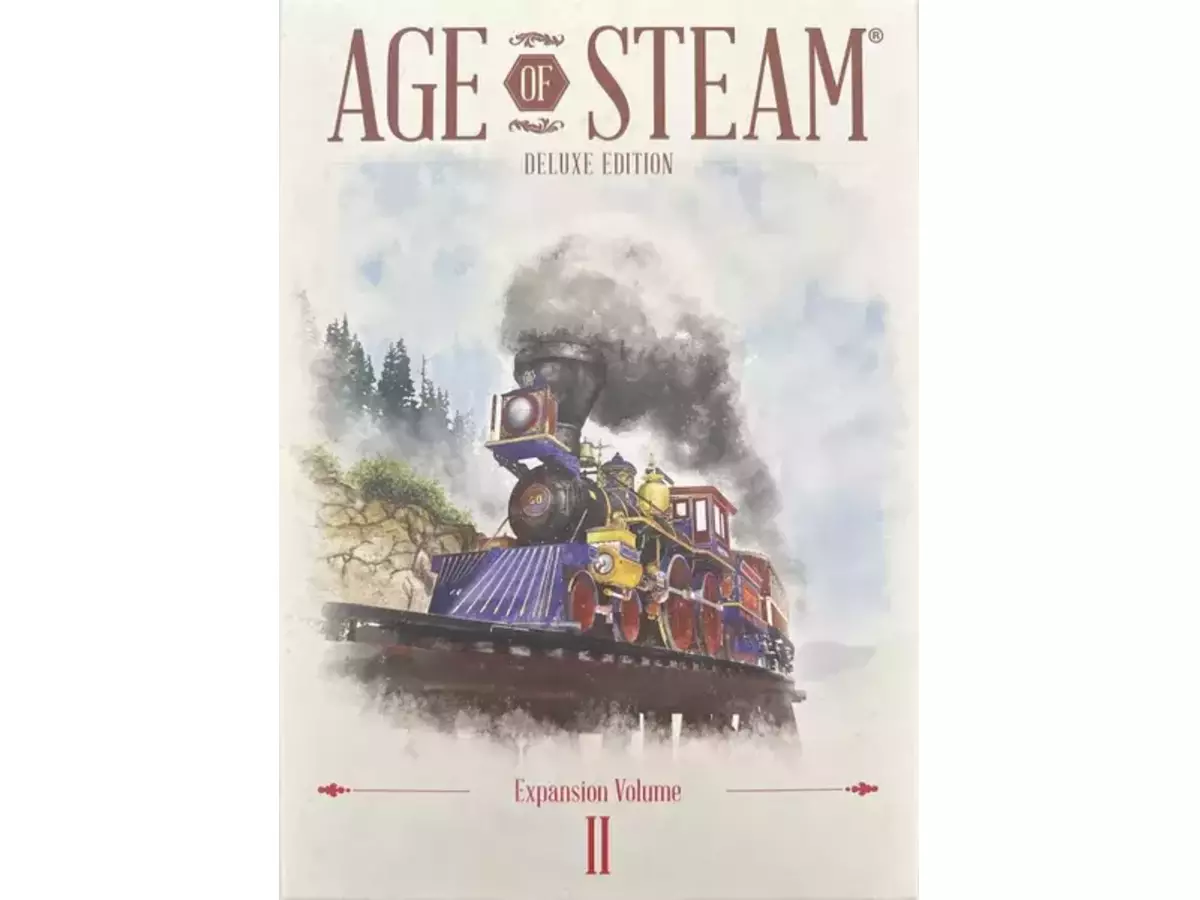 蒸気の時代 デラックス版：拡張マップセット vol.II（Age of Steam Deluxe: Expansion Volume II）の画像 #83901 ボドゲーマ事務局2さん