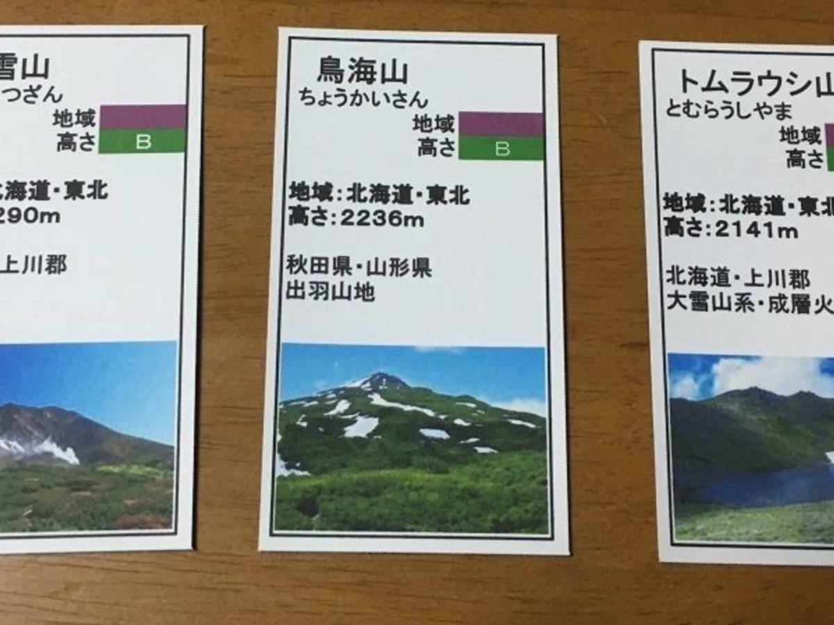 日本60名山カードゲーム（Japan 60 Famous Mountain Card Game）の画像 #64933 あんちっくさん