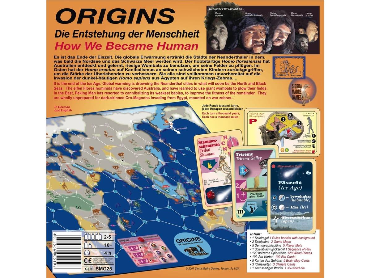 オリジンズ（Origins: How We Became Human）の画像 #35648 ボドゲーマ運営事務局さん