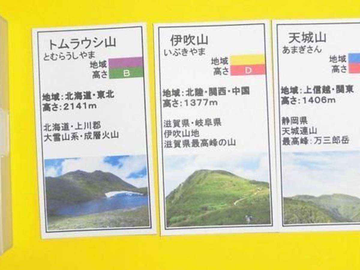 日本60名山カードゲーム（Japan 60 Famous Mountain Card Game）の画像 #64956 あんちっくさん
