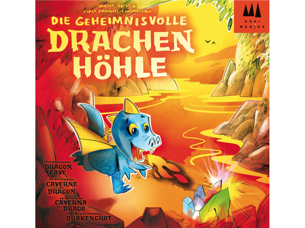 秘密のドラゴン洞くつ（Die geheimnisvolle Drachenhöhle）の画像 #32936 ボドゲーマ運営事務局さん