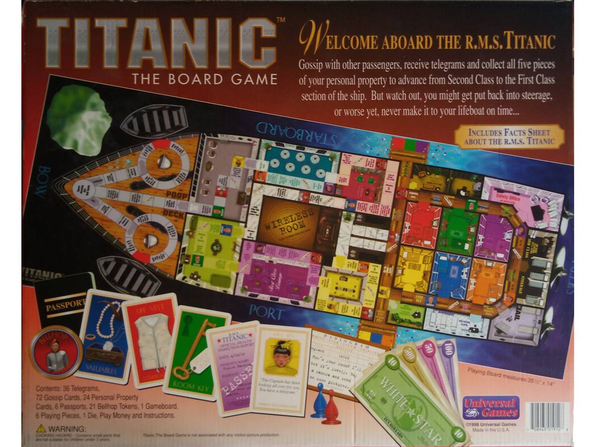 タイタニック・ボードゲーム（Titanic: The Board Game）の画像 #73027 ひでとしさん
