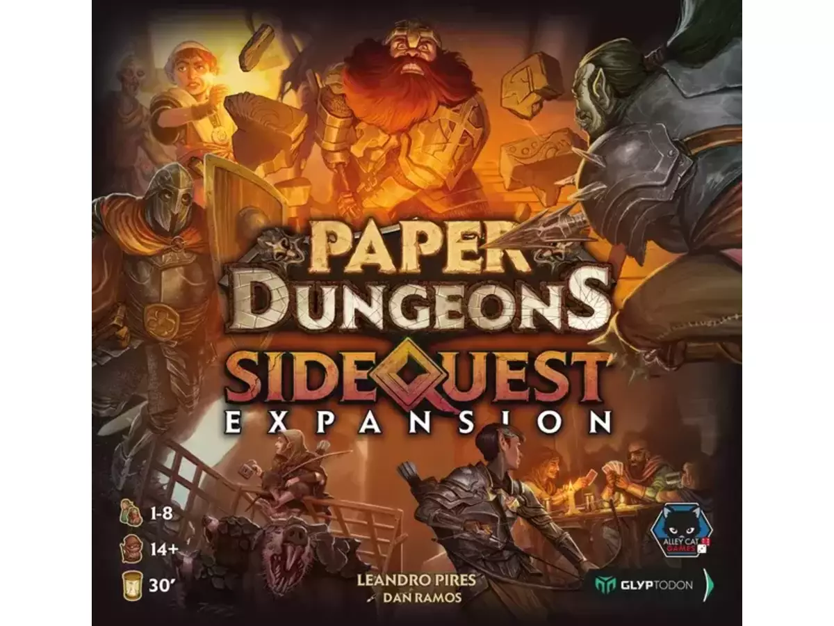 ペーパー・ダンジョンズ：拡張　サイドクエスト（Paper Dungeons: Side Quest Expansion）の画像 #85358 まつながさん