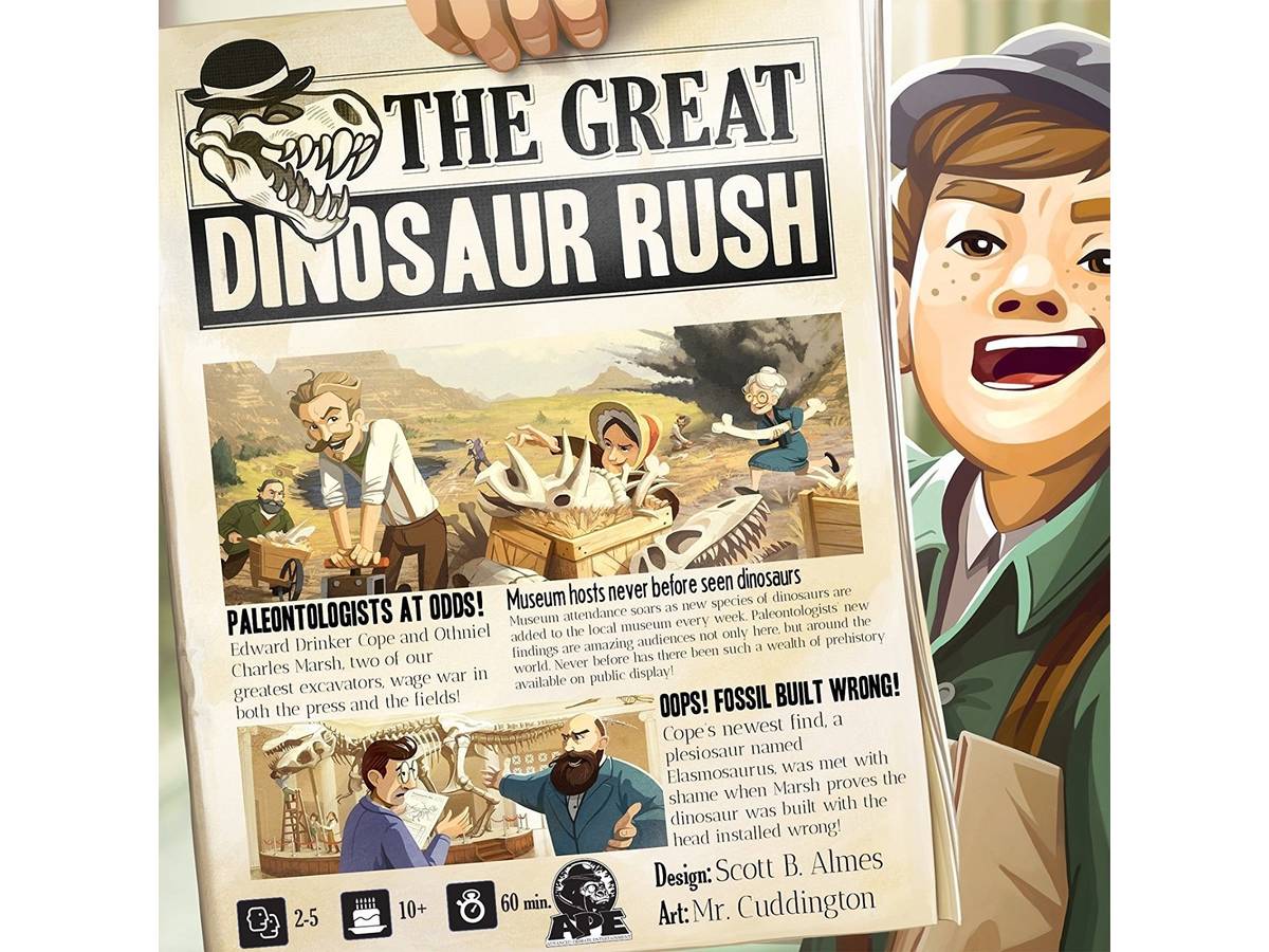 グレートダイナソーラッシュ（The Great Dinosaur Rush）の画像 #35478 ボドゲーマ運営事務局さん