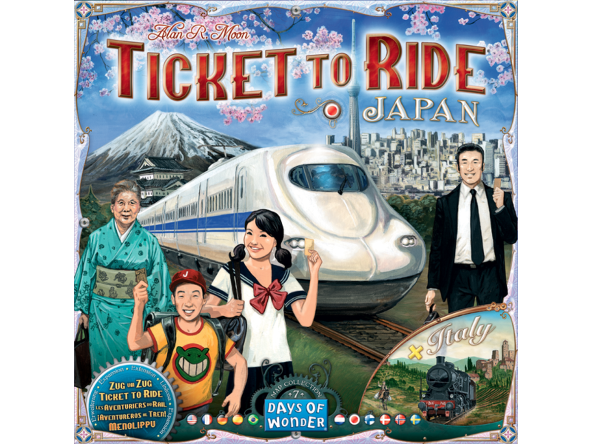 チケットトゥライド：日本＆イタリア（Ticket to Ride Map Collection: Volume 7 – Japan & Italy）の画像 #55635 まつながさん