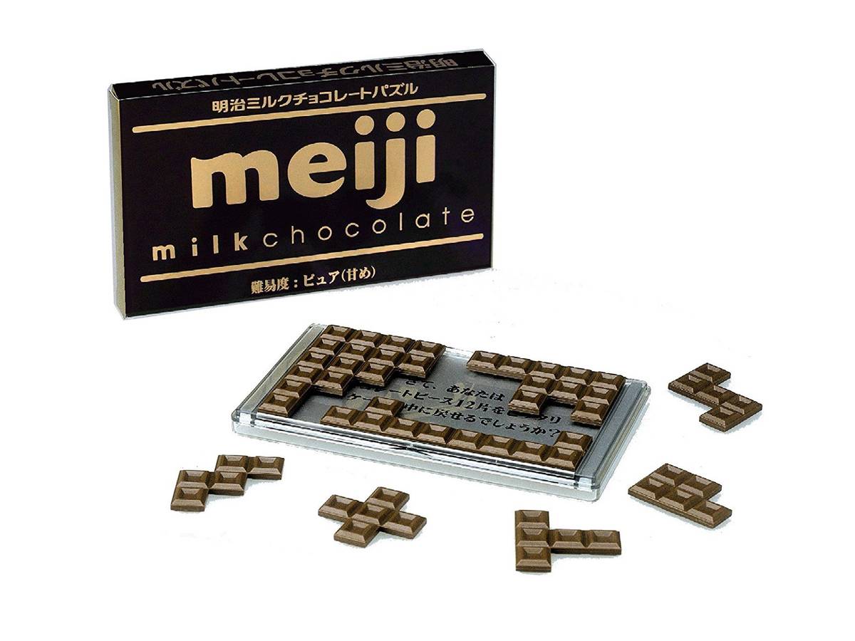明治ミルクチョコレートパズル（Meiji Milk Chocolate Puzzle）の画像 #36220 ボドゲーマ運営事務局さん