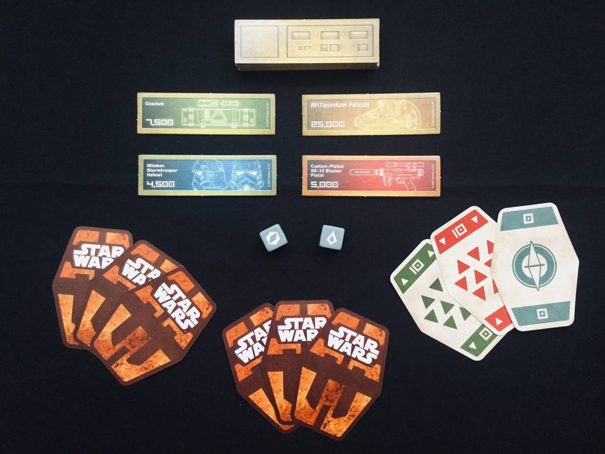 スター ウォーズ ハン ソロ カードゲームのイメージ画像 Star Wars Han Solo Card Game ボードゲーム情報