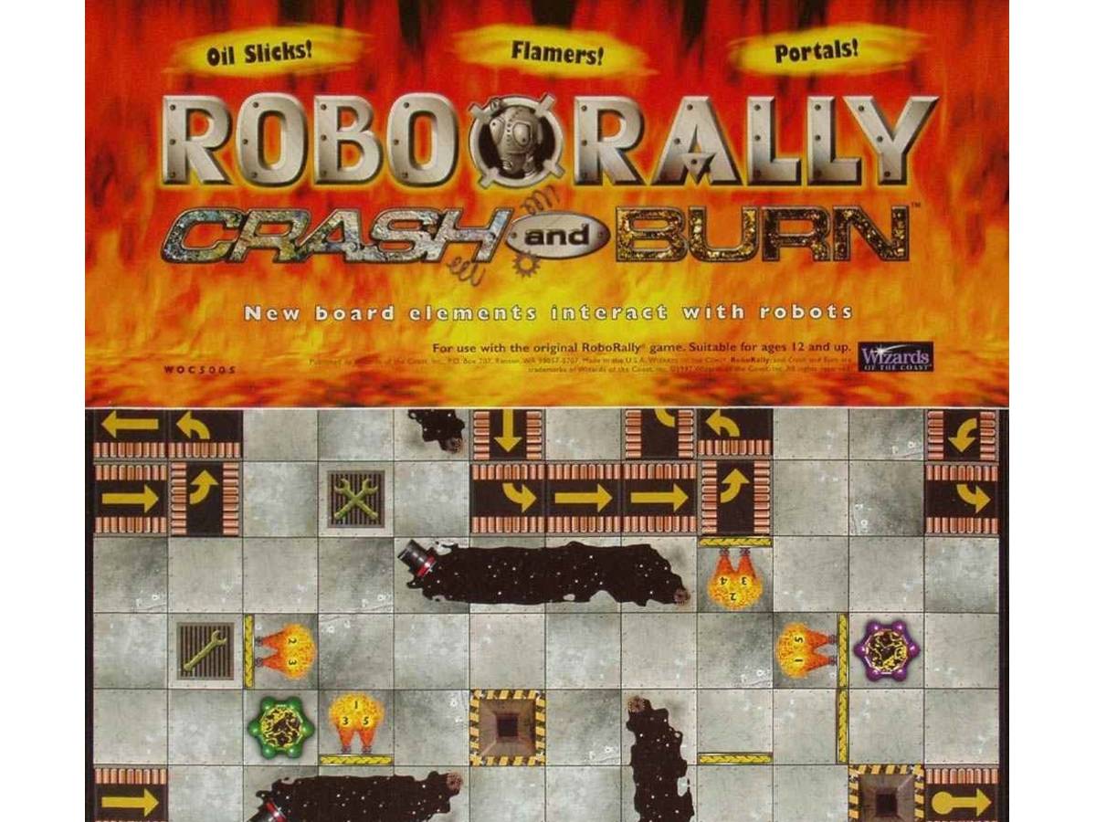 ロボラリー：クラッシュアンドバーン（RoboRally: Crash and Burn）の画像 #35397 ボドゲーマ運営事務局さん