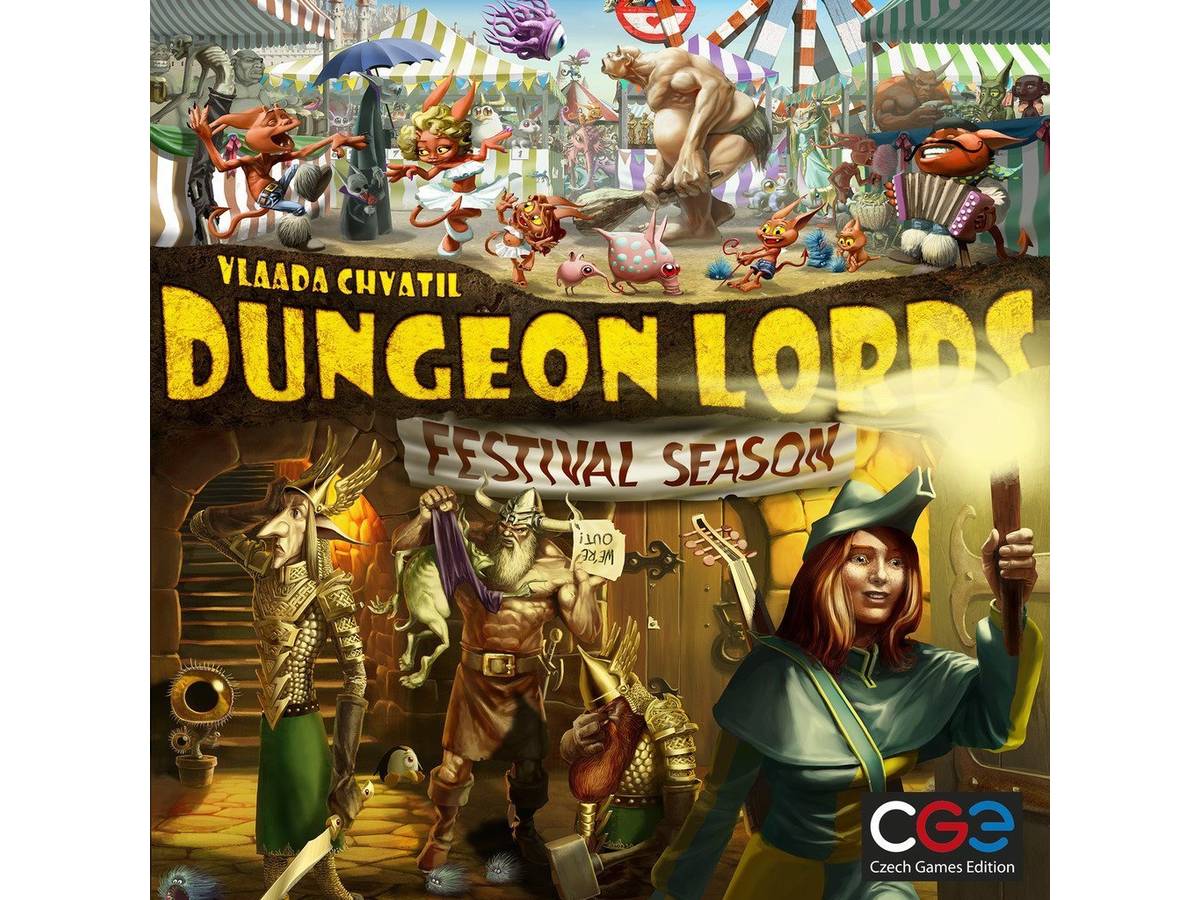ダンジョンロード：フェスティバルシーズン（Dungeon Lords: Festival Season）の画像 #38496 まつながさん