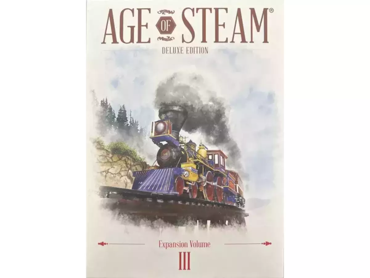 蒸気の時代 デラックス版：拡張マップセット vol.III（Age of Steam Deluxe: Expansion Volume III）の画像 #83906 ボドゲーマ事務局2さん