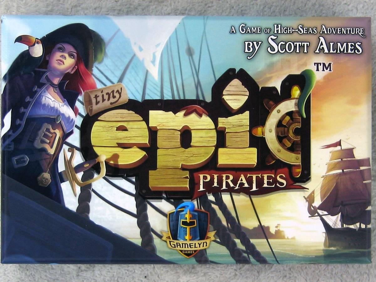 タイニー・エピック・パイレーツ（Tiny Epic Pirates: Kickstarter Deluxe Edition）の画像 #71072 どってんばったんさん