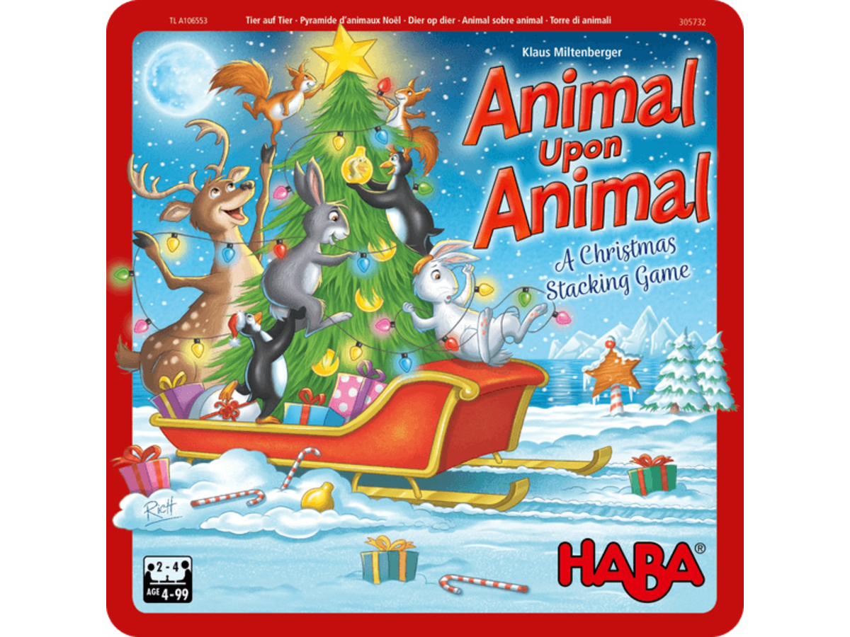 ワニに乗る？クリスマスエディション（Animal Upon Animal: Christmas Edition）の画像 #75013 まつながさん