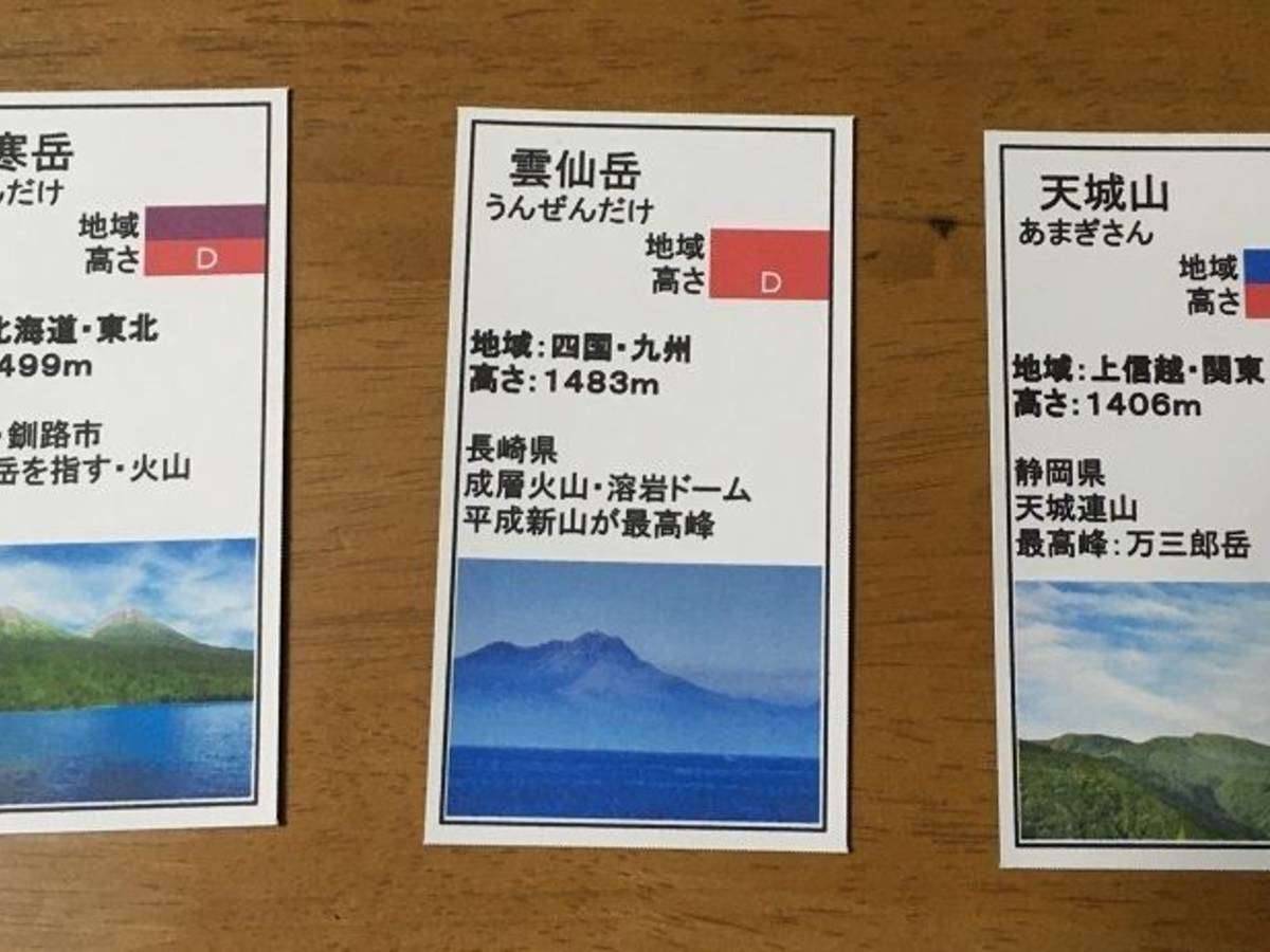 日本60名山カードゲーム（Japan 60 Famous Mountain Card Game）の画像 #64943 あんちっくさん