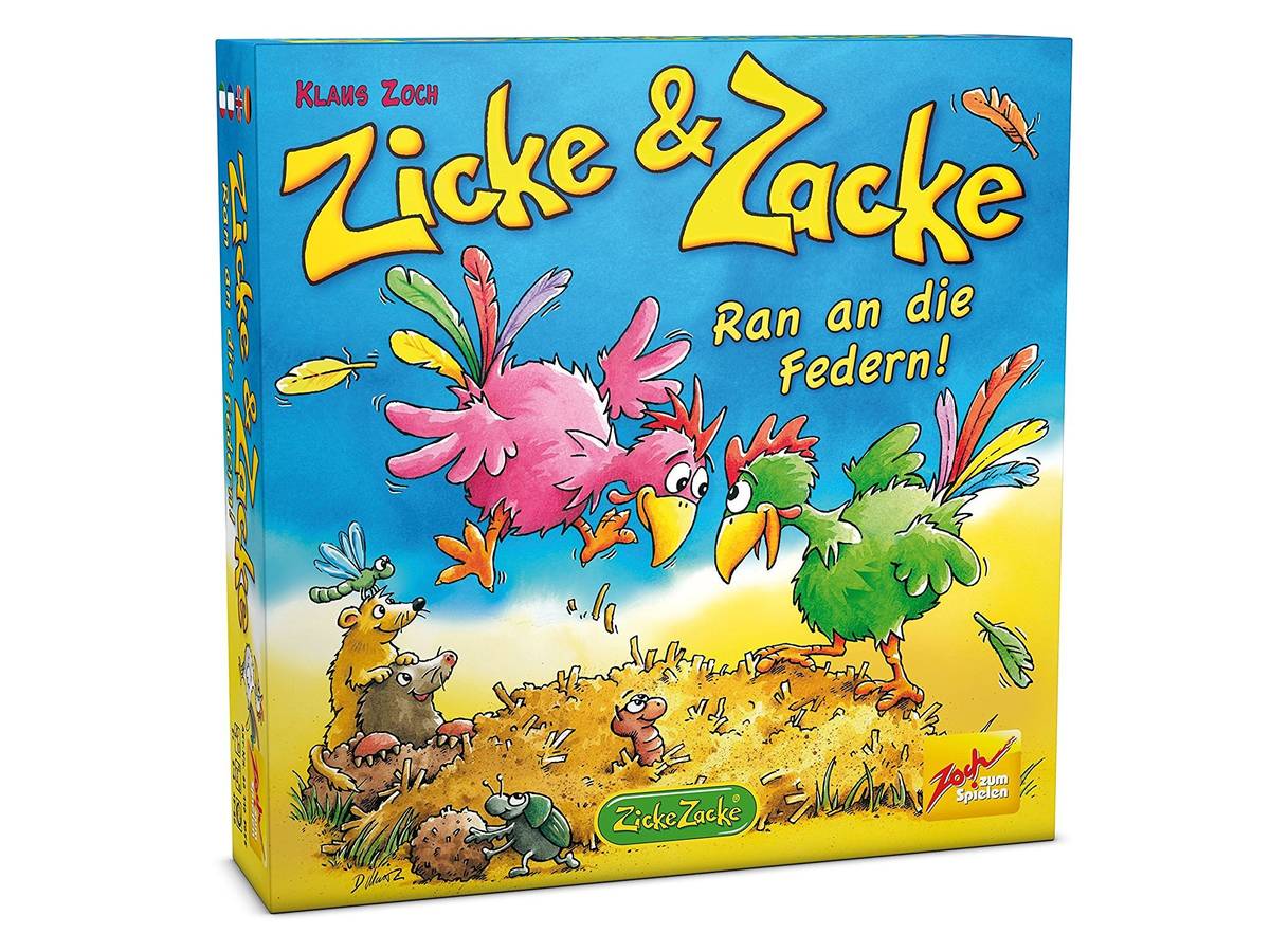 庭には2羽ニワトリがいる（Zicke & Zacke: Ran an die Federn）の画像 #37297 ボドゲーマ運営事務局さん