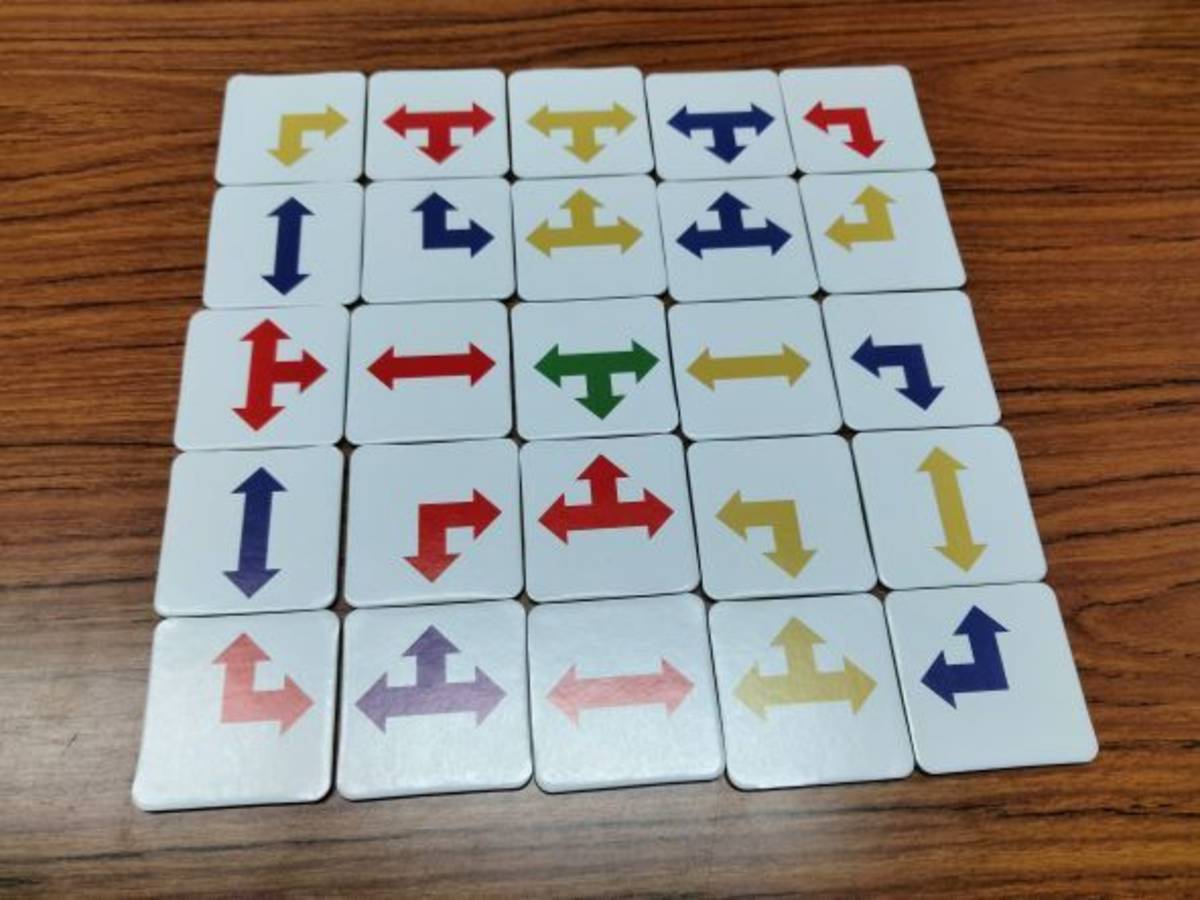 矢印完全閉じ図形完成パズルゲーム（Yajirushi）の画像 #81605 ヒラメキマンさん