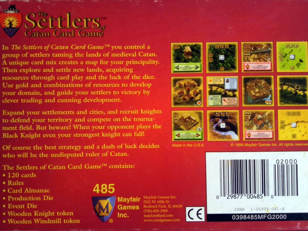 カタンの開拓者たち：カードゲーム（Catan Card Game）の画像 #72749 ひでとしさん
