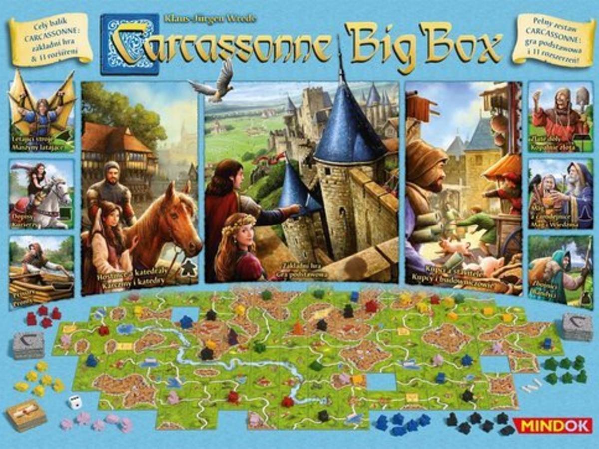 カルカソンヌ：ビッグボックス6（Carcassonne Big Box 6）の画像 #39538 まつながさん
